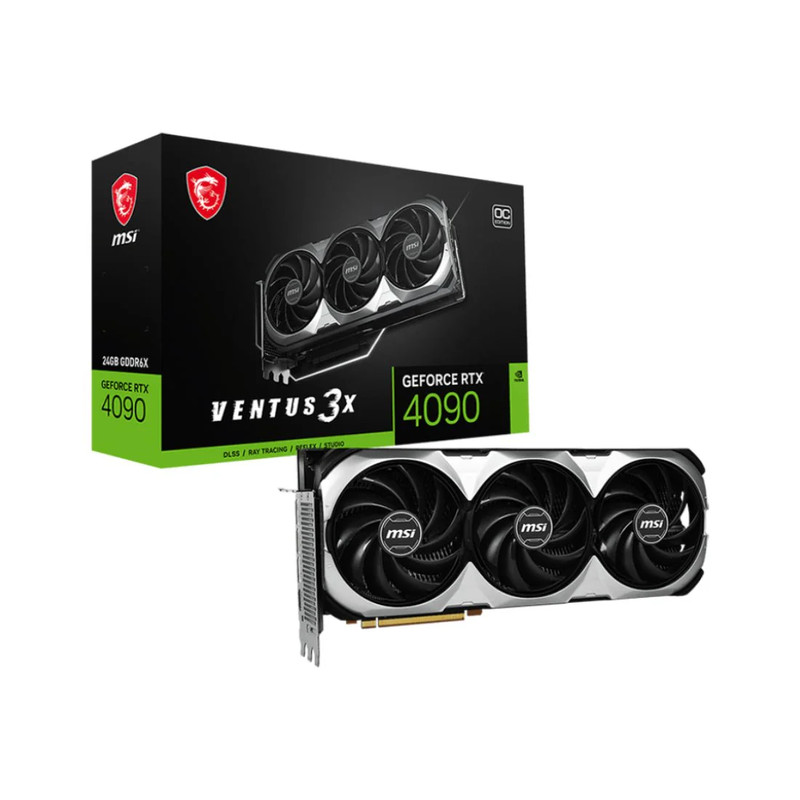 MSI GeForce RTX 4090 Ventus 3X 24G OC GDDR6X Graphics Card - كرت شاشة